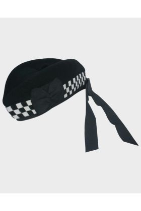Black And White Scottish Hat | Scot Kilt Store