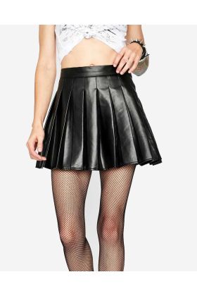  The Leather Pleated Kilt for the Bold Woman- Scot Kilt Store
