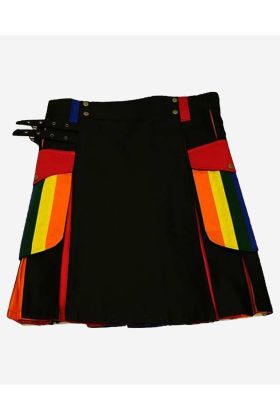 LGBTQ Women Mini Hybrid Kilt - Scot Kilt Store