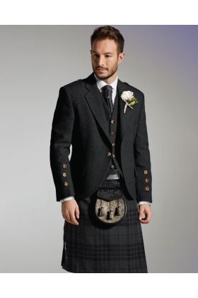 Charcoal Argyll Kilt Outfit |  Scot Kilt Store