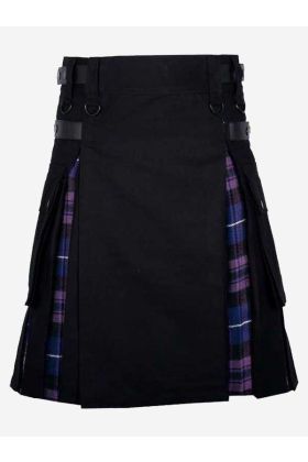 Traditional Scottish Kilt with Mackenzie Tartan Pleats - Scot Kilt Store