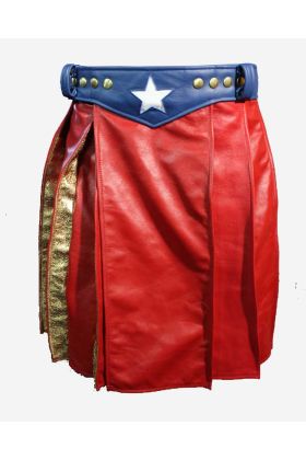 Super Hero Leather Kilt - Scot Kilt Store